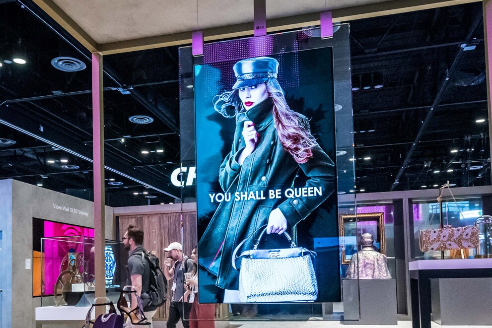 hanging display