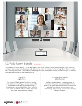 Article • LG & Logitech Collaborate for the LG/Rally Room Bundle