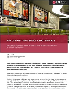 Alt Text: Article : Investing the the right commercial-grade digital signage