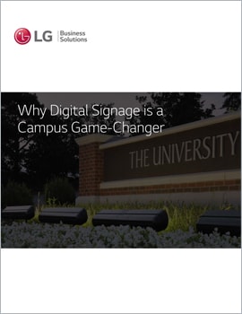 E-Book Why Digital Signage is a Campus Game Changer