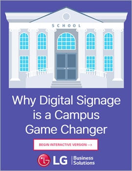 E-Book Why Digital Signage is a Campus Game Changer