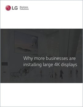E-Book Why Install Large 4K Displays