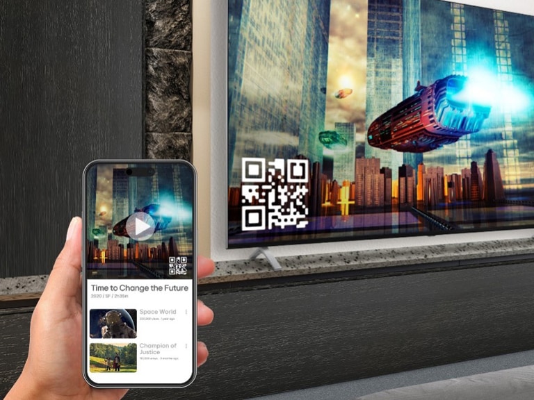 With Apple AirPlay®, guests can stream content to LG Pro:Centric Smart Hotel TVs