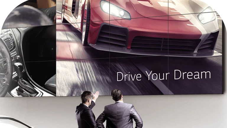 VH7J Series 0.44mm Bezel Video Wall