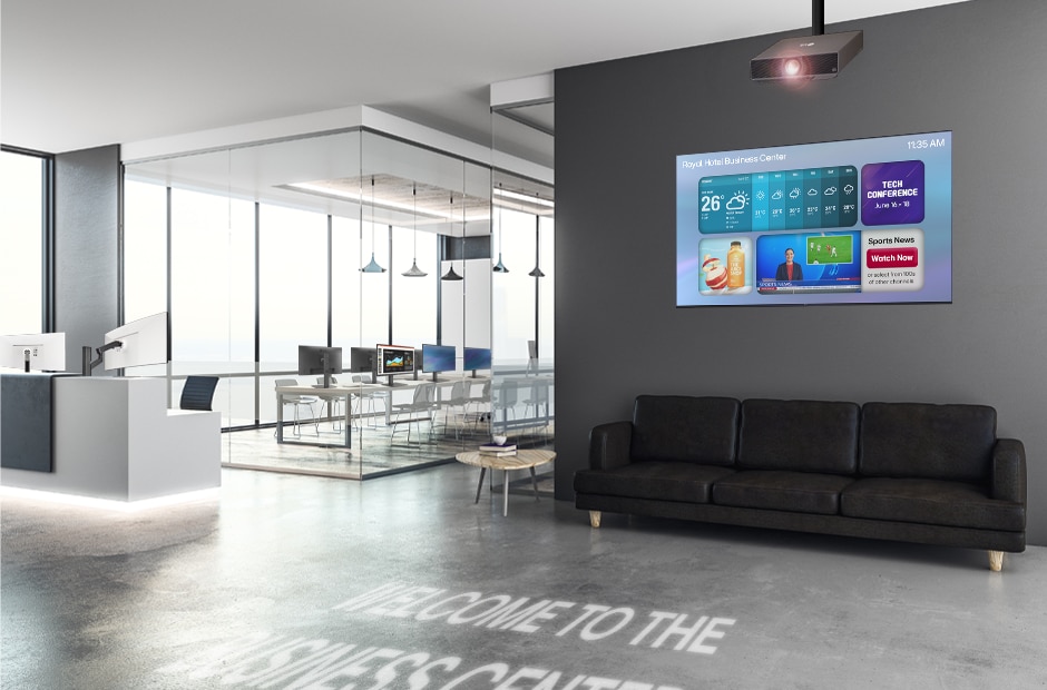 Business Centers | IT monitors, digital signage, ConnectedCare DMS, projectors, air purifiers & more