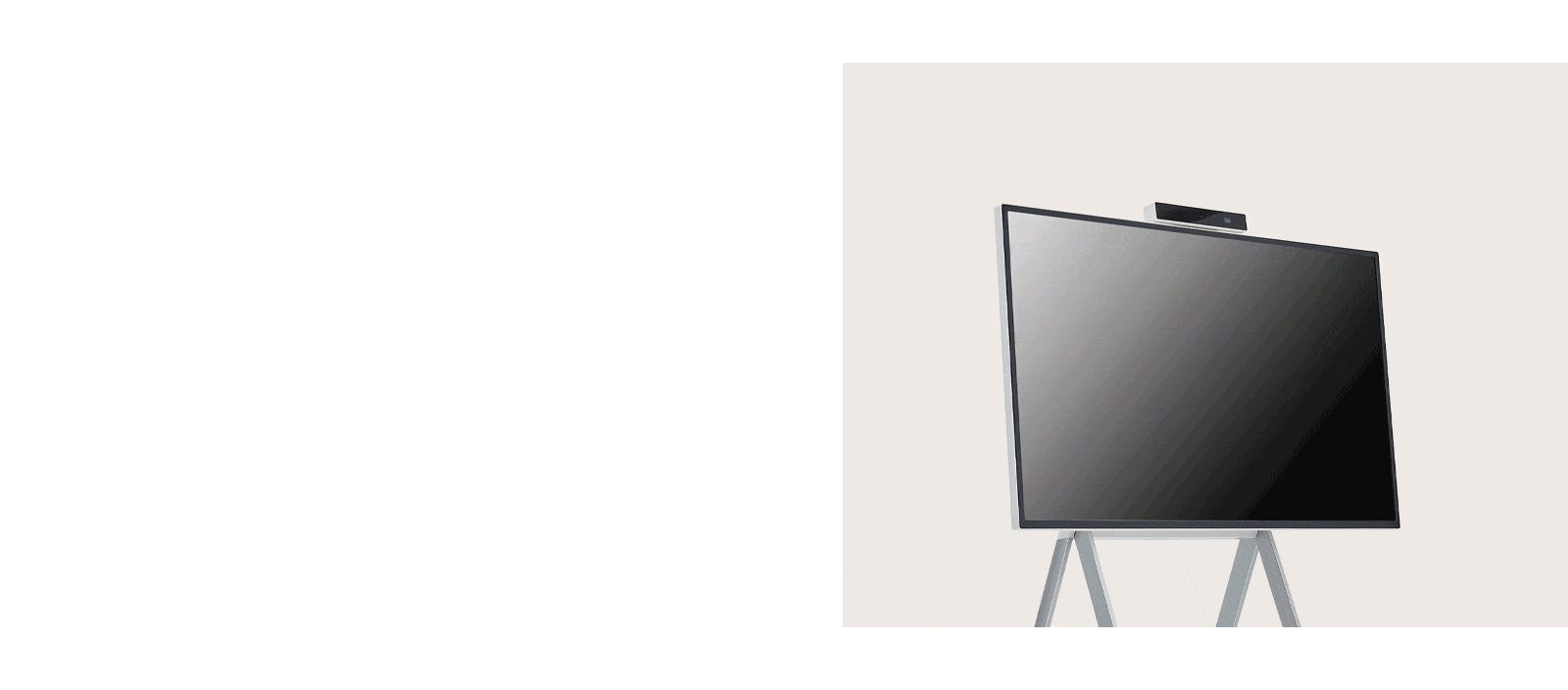 43” One:Quick Flex All-in-One Display adjustable height