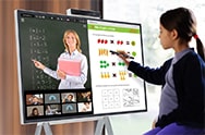 43” One:Quick Flex All-in-One Display in education