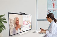 43” One:Quick Flex All-in-One Display in home use