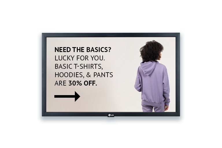 IPS FHD LED Back-lit Digital Display