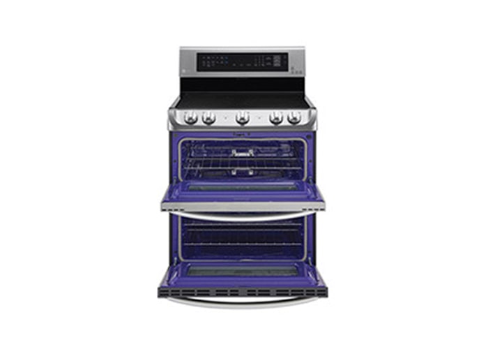 LG LDE4415BD 7.3 cu. ft. Electric Double Oven Range with ProBake Convection EasyClean and Infrared Heating System LG USA Business