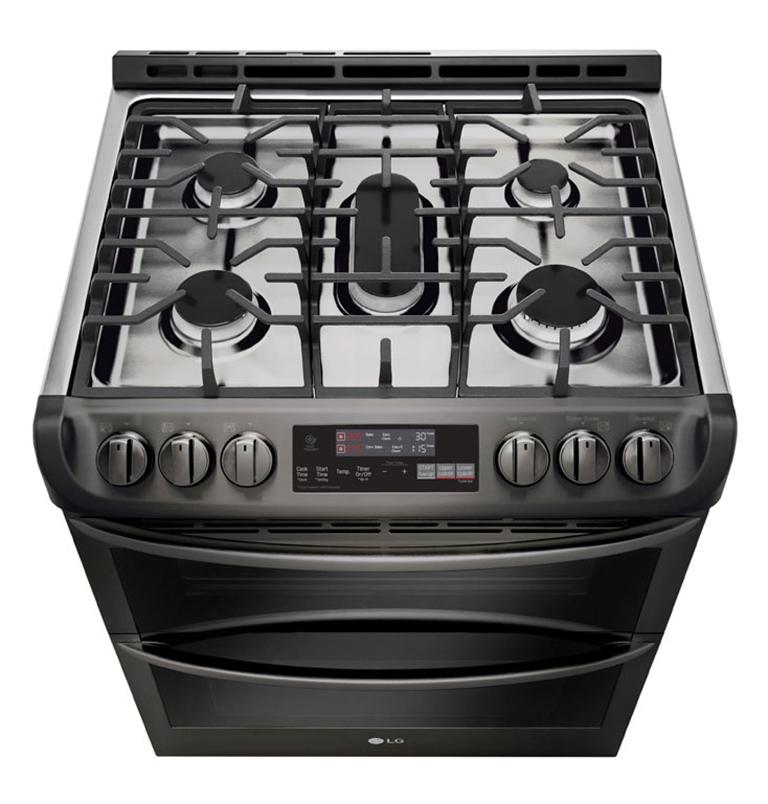 LG’s Fastest Boiling Burner. 2