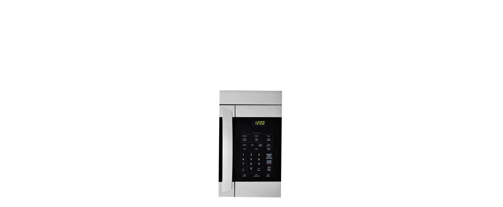 LG LMV1762ST 1.7 cu.ft. OvertheRange Microwave Oven LG USA Business