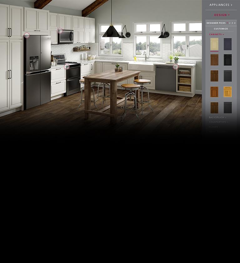 LG LMV2031BD Black Stainless Steel Series 2.0 cu.ft. OvertheRange