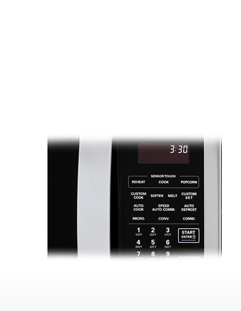 LG LMVH1711ST 1.7 cu. ft. OvertheRange Convection Microwave Oven