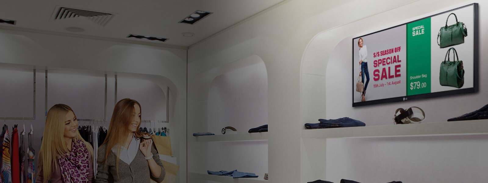 LG Outdoor Window Facing Monitor Displays LG USA Business