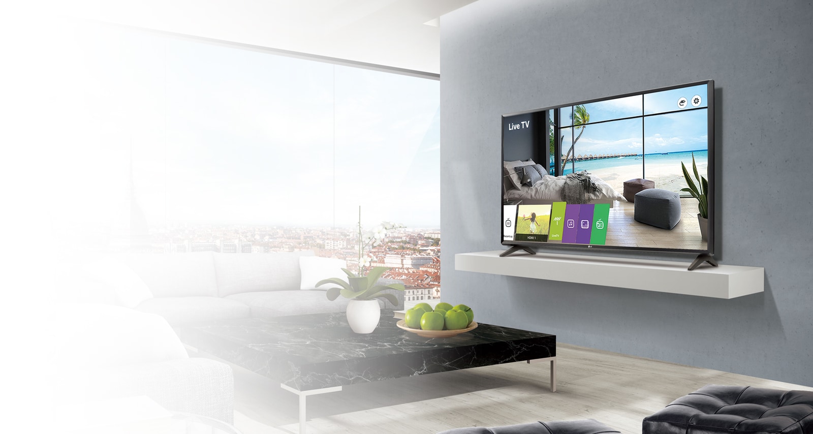 Essential Commercial TV with Multiple Use1