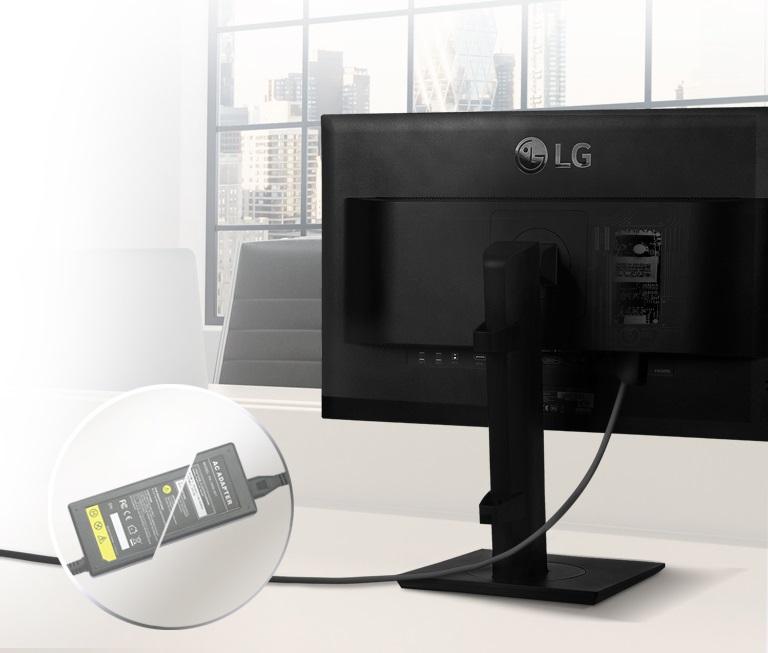 LG Electrónica Monitor LCD de pantalla de 24 pulgadas (24BK400H-B)