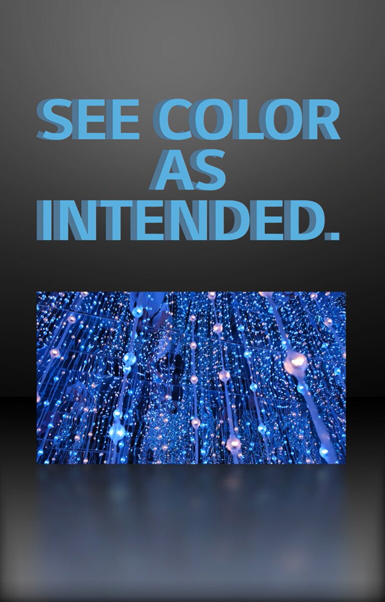 See color as intended