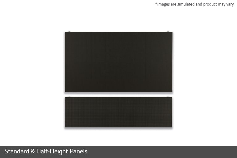 Standard & Half-Height Panels