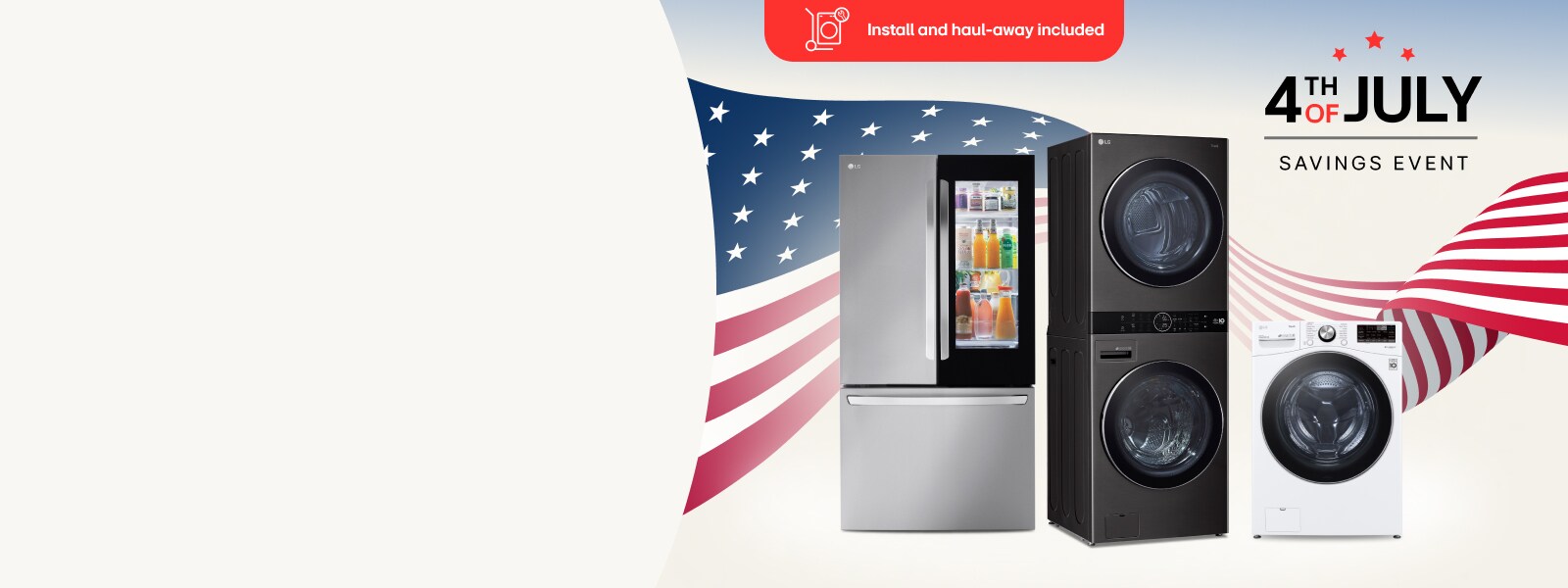Appliance Installation and Haul Away Deal LG USA