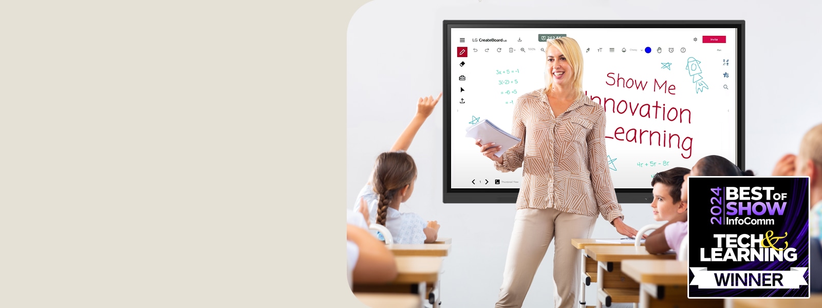 InfoComm 2024 Best of Show LG CreateBoard™