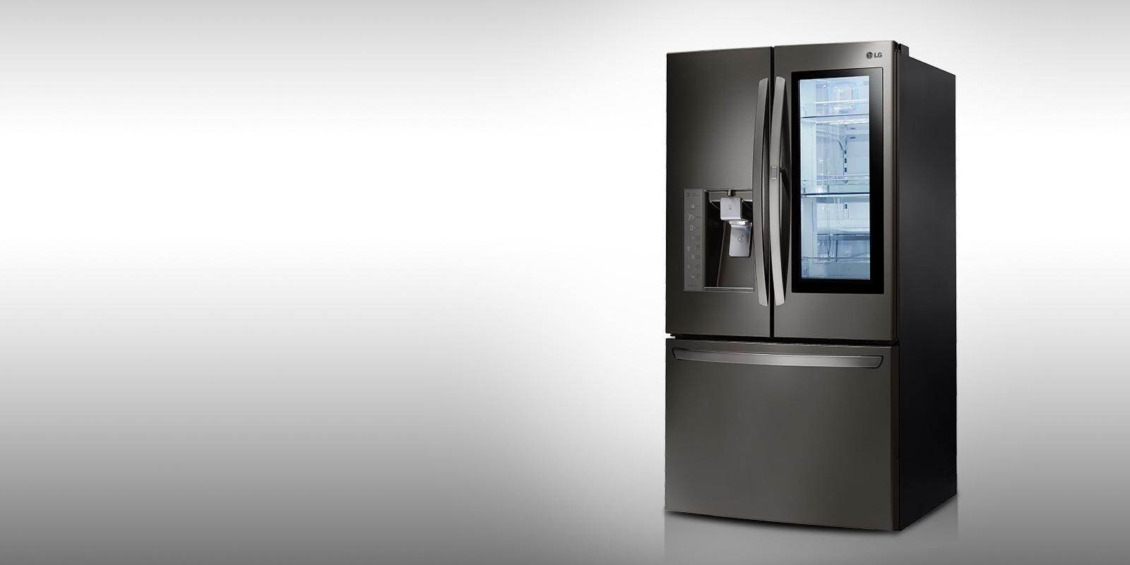 Lg Lfxs30796d 30 Cu Ft Instaview Door In Refrigerator Usa Raid The Fridge Without Losing Your Cool