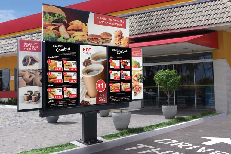 Network Digital Menu Board - Tim Hortons (1)