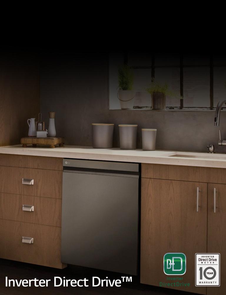 LG LDB4548ST: Top Control Dishwasher with Quadwash® | LG USA
