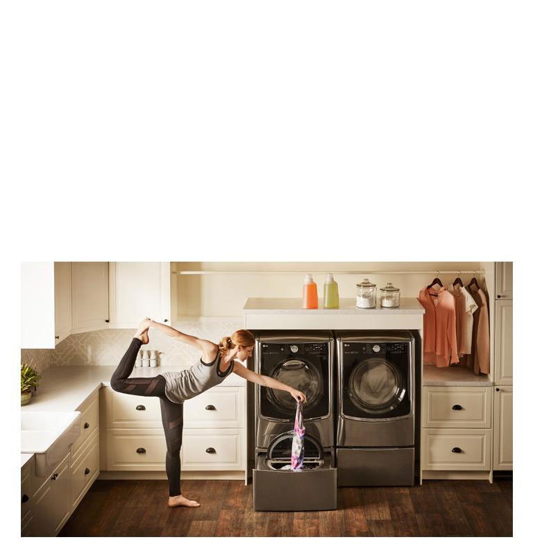 LG WM9000HVA 5.2 cu. ft. Large Smart wi fi Enabled Front Load Washer TurboWash LG USA Business