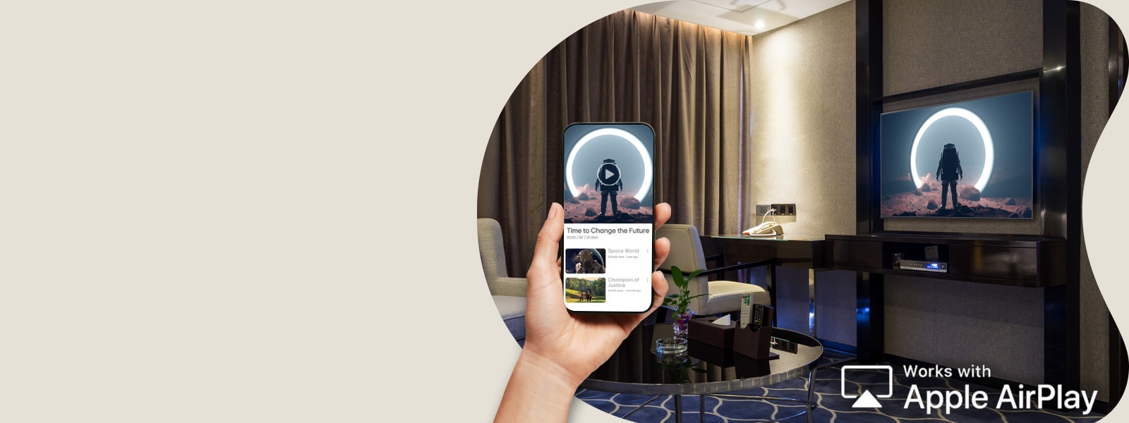 Now Apple AirPlay® compatible