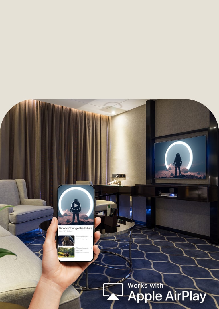 Now Apple AirPlay® compatible