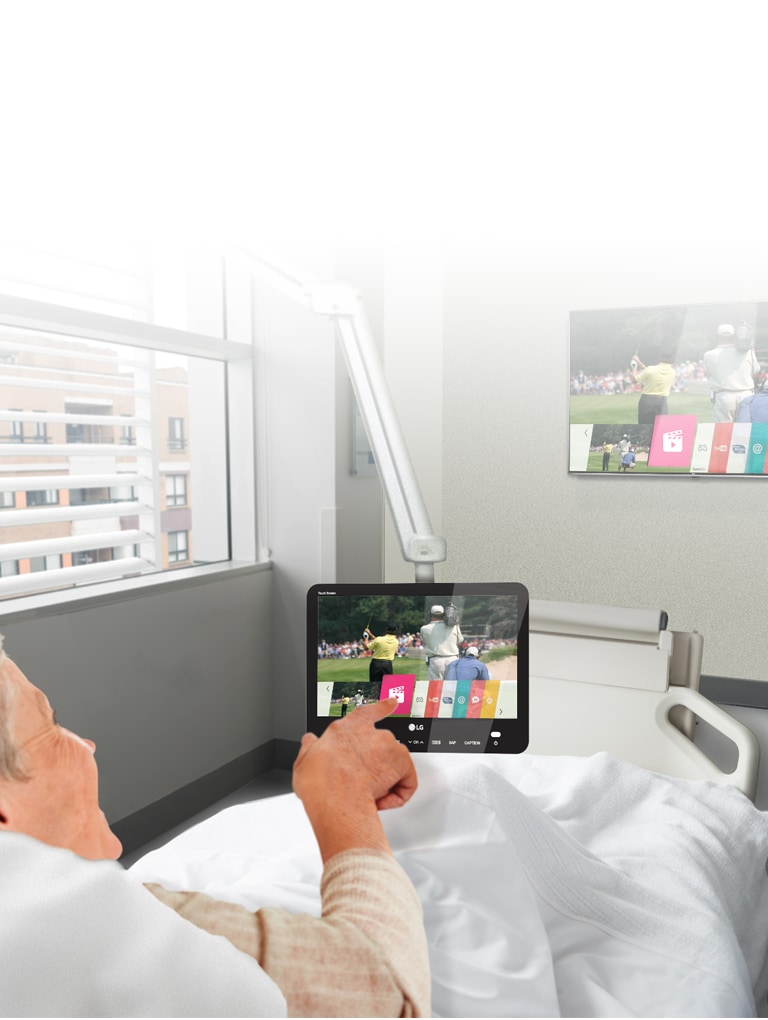Arm TVs for Hospitals