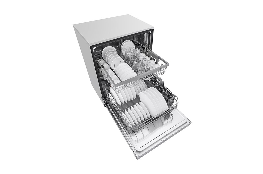 LG Top Control Dishwasher with QuadWash™ and EasyRack™ Plus, LDB4548ST, thumbnail 6