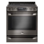 LG STUDIO 6.3 cu. ft. Smart wi-fi Enabled Electric Slide-in Range with ProBake Convection®, LSSE3030BD, thumbnail 1