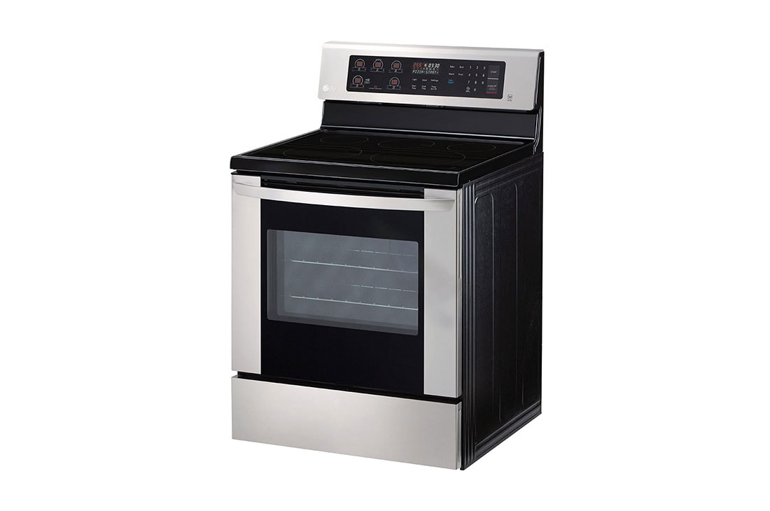 LG 6.3 cu. ft. Electric Single Oven Range with EasyClean®, LRE3060ST, thumbnail 3