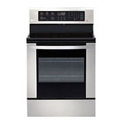 LG 6.3 cu. ft. Electric Single Oven Range with EasyClean®, LRE3060ST, thumbnail 1