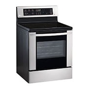 LG 6.3 cu. ft. Electric Single Oven Range with EasyClean®, LRE3060ST, thumbnail 2