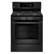 LG 5.4 cu. ft. Gas Single Oven Range with Fan Convection and EasyClean®, LRG3194BM, thumbnail 1