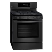 LG 5.4 cu. ft. Gas Single Oven Range with Fan Convection and EasyClean®, LRG3194BM, thumbnail 2