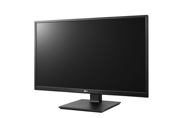 24'' IPS FHD Monitor with Flicker Safe, Built-in Power, Adjustable Pivot  Stand, Wall Mountable & Mini PC Connection Available
