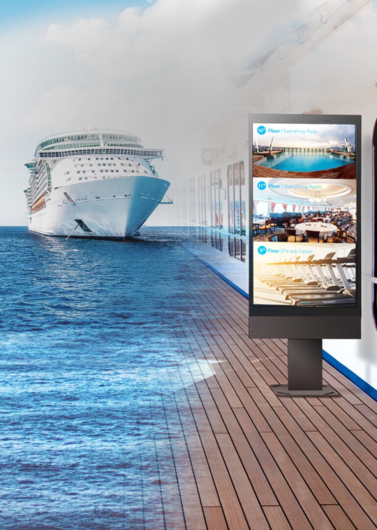 Cruise Ship Digital Signage Tvs Lg Us Business
