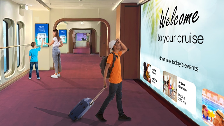 A Luxurious Experience Throughout the Ship