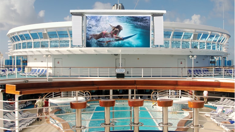 A Luxurious Experience Throughout the Ship