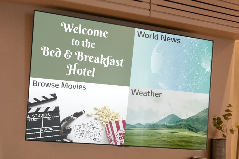 4K Display with Content Management