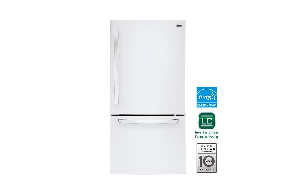 LG LDC24370SW 24 cu. ft. Bottom Freezer Refrigerator LG USA Business