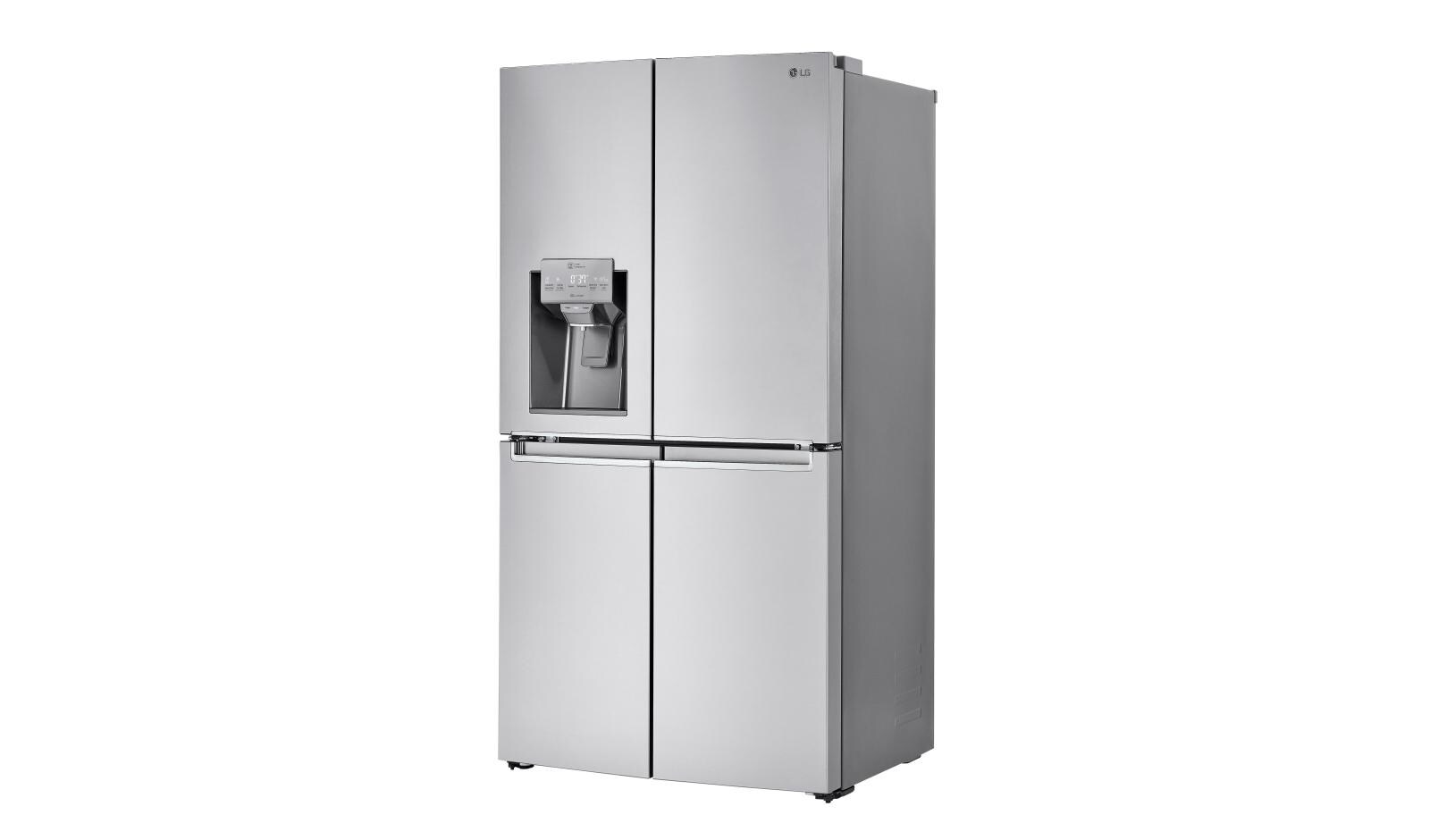Lg Lnxc23726s 4 Door French Counter Depth Refrigerator Usa 23 Cu Ft Smart Wi Fi Enabled French Door Counter Depth Refrigerator