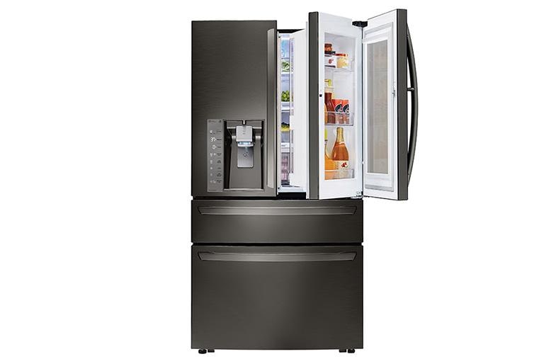 LG 23 cu. ft. Smart wi-fi Enabled InstaView™ Door-in-Door® Counter-Depth Refrigerator, LMXC23796D, thumbnail 2