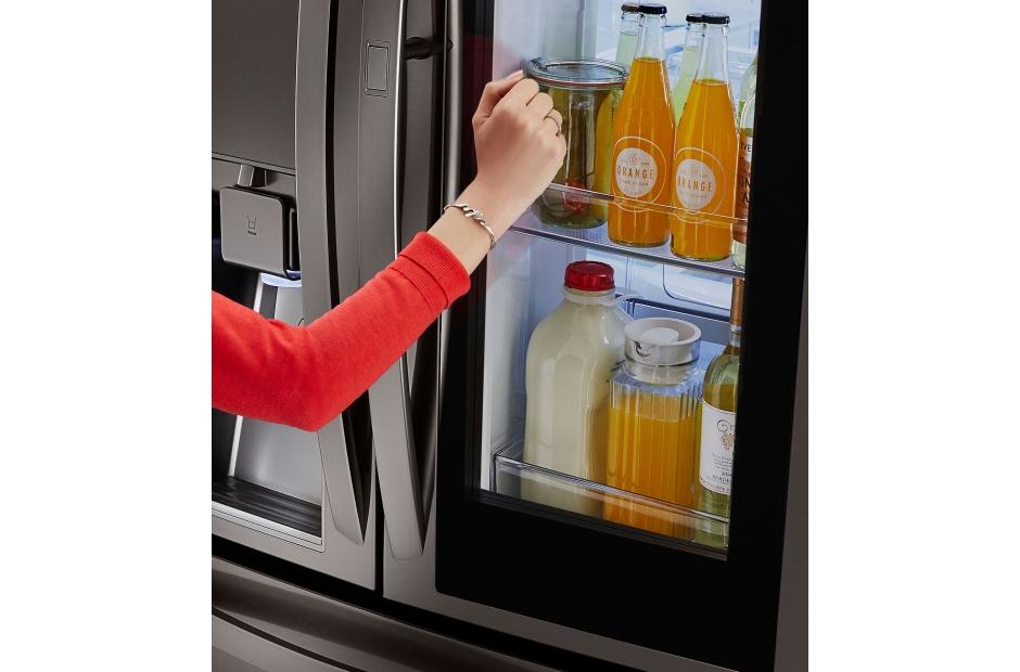 LG 23 cu. ft. Smart wi-fi Enabled InstaView™ Door-in-Door® Counter-Depth Refrigerator, LMXC23796D, thumbnail 7