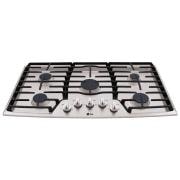 LG 36” Gas Cooktop with SuperBoil™, LCG3611ST, thumbnail 2