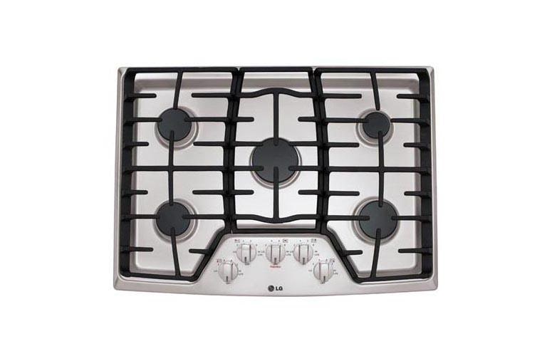 LG 30” Gas Cooktop with SuperBoil™, LCG3011ST, thumbnail 1